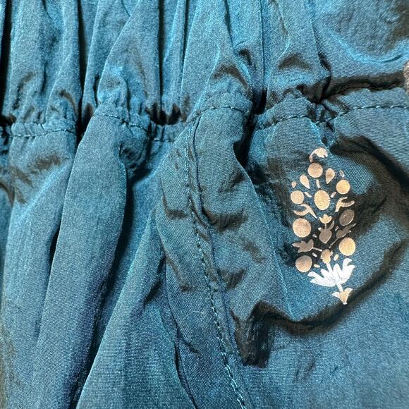 Free People FP‎ Movement Shorts Athletic Sz S Green Teal "The Way Home" - Picture 7 of 9